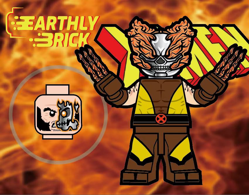 Earthly brick fireskrull clawman